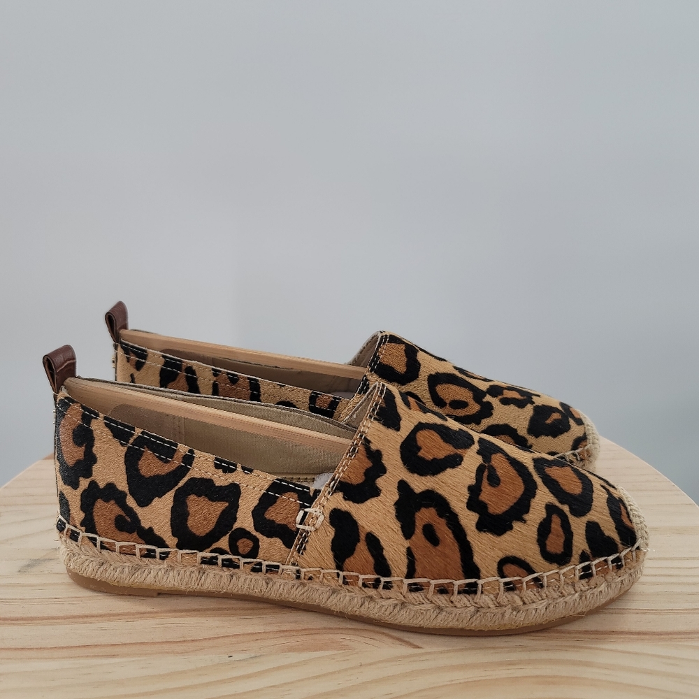 Sam Edelman Womens Khloe Animal Print Espadrilles Size 6 (Wide) (2188222)